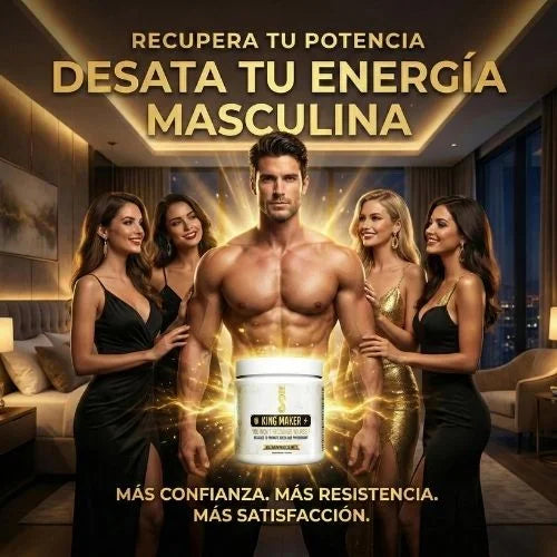 KingMaker™ Potenciador Masculino de Alto Rendimiento