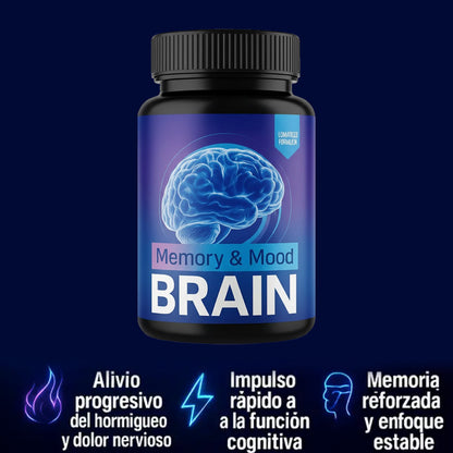 (Super 2x1) Neuro Brain 60 Caps - Alivio Natural de Neuropatia