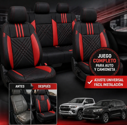 FORROS UNIVERSALES PARA AUTOS JUEGO PARA LOS 5 ASIENTOS