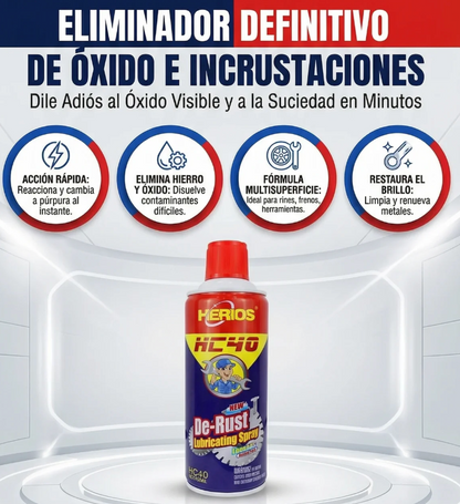 Eliminador de Óxido De-Rust