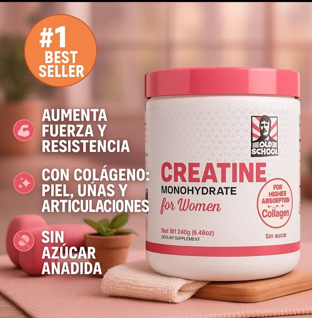 COMBO 2x1 - CREATINA PREMIUM MONOHIDRATO PARA MUJERES